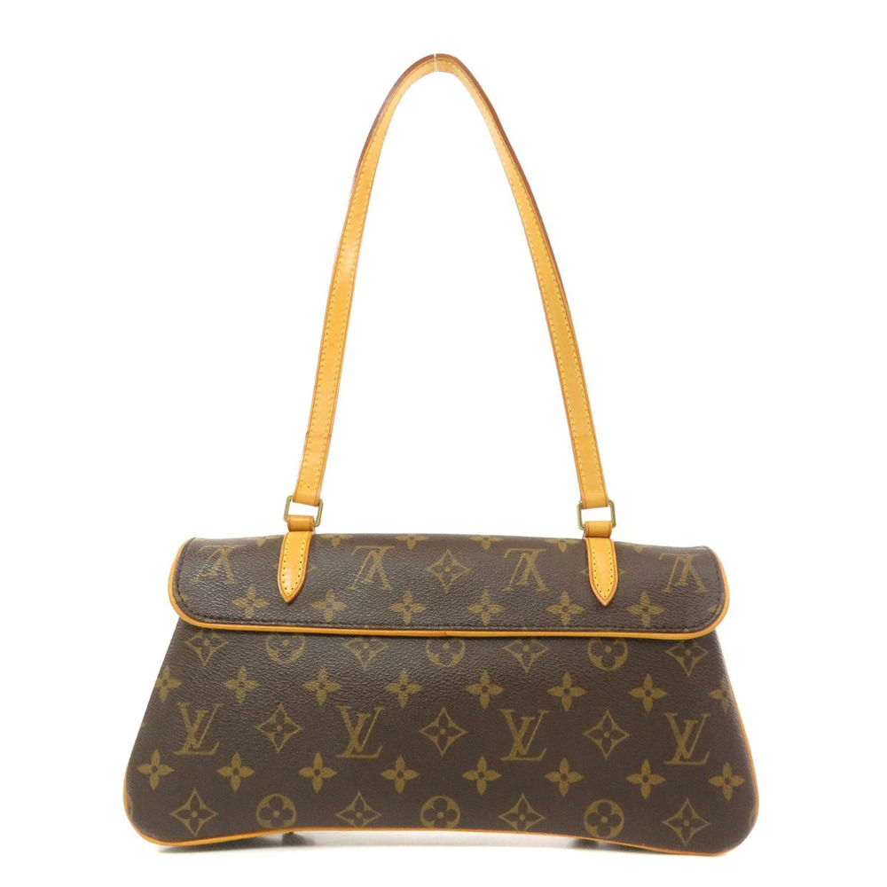 Louis Vuitton Canvas Handbag Marelle Monogram Brown